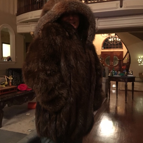 Custom made beaver coat *authentic fur* - Picture 2 of 6